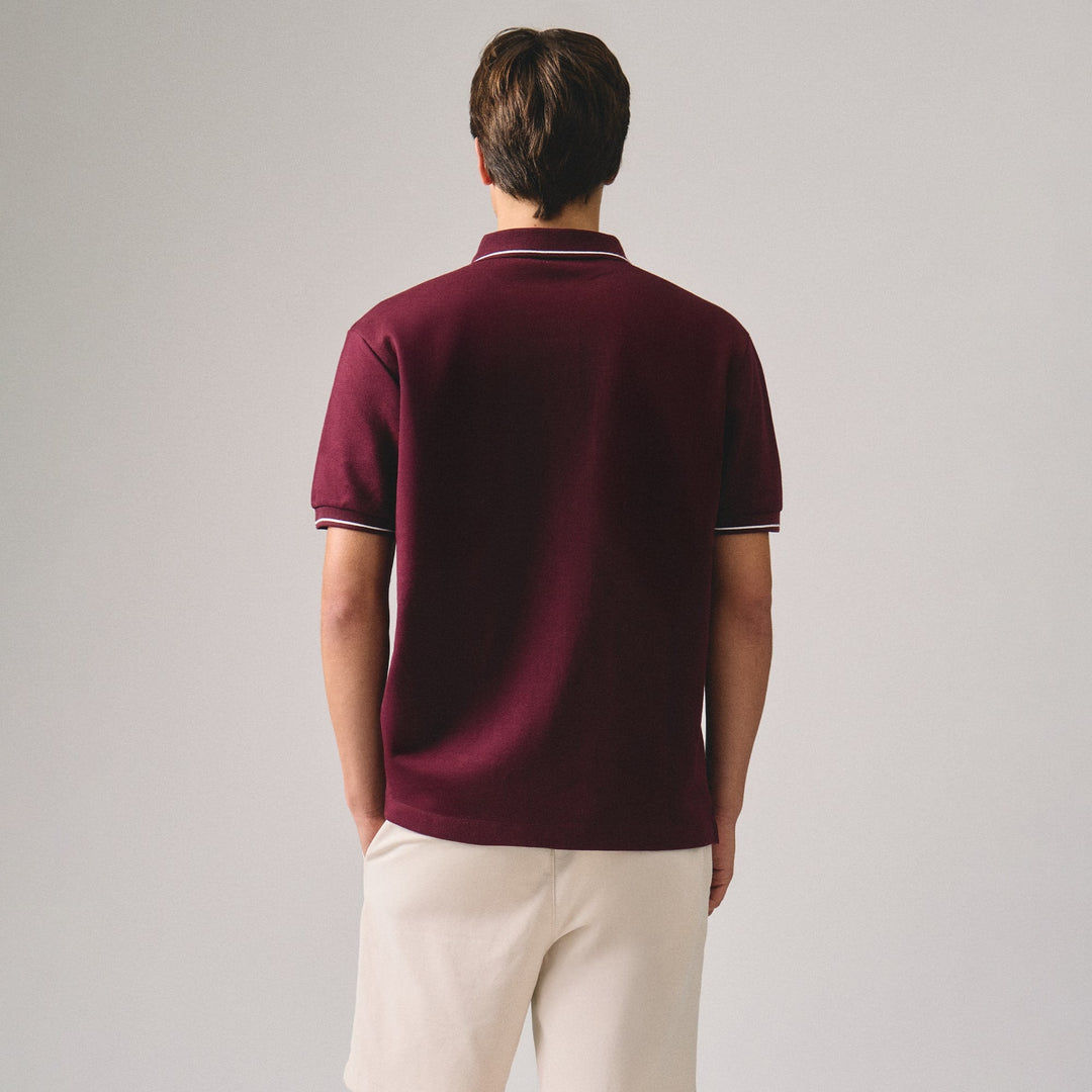 Premium Regular Fit Polo Shirt With Contrast Tipping