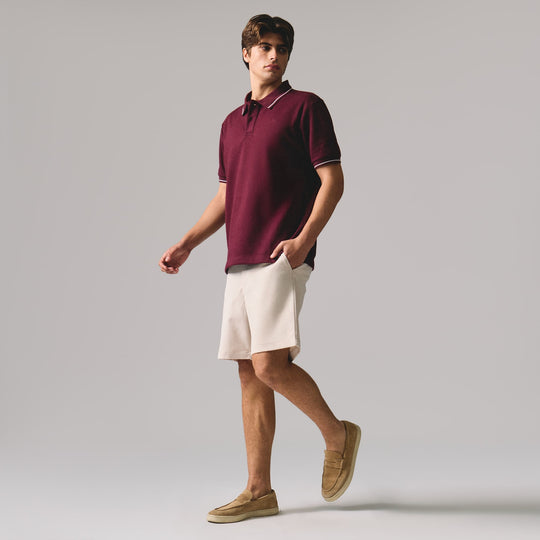 Premium Regular Fit Polo Shirt With Contrast Tipping
