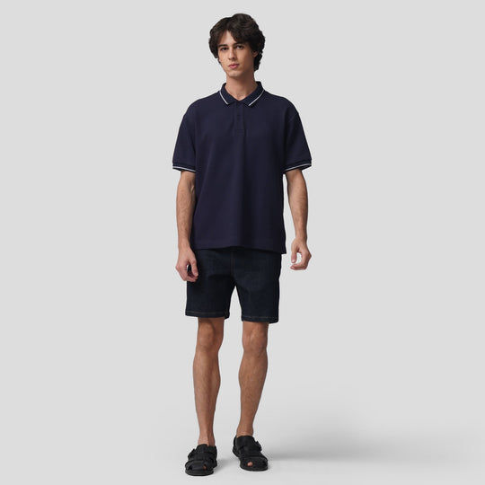 Premium Regular Fit Polo Shirt With Contrast Tipping