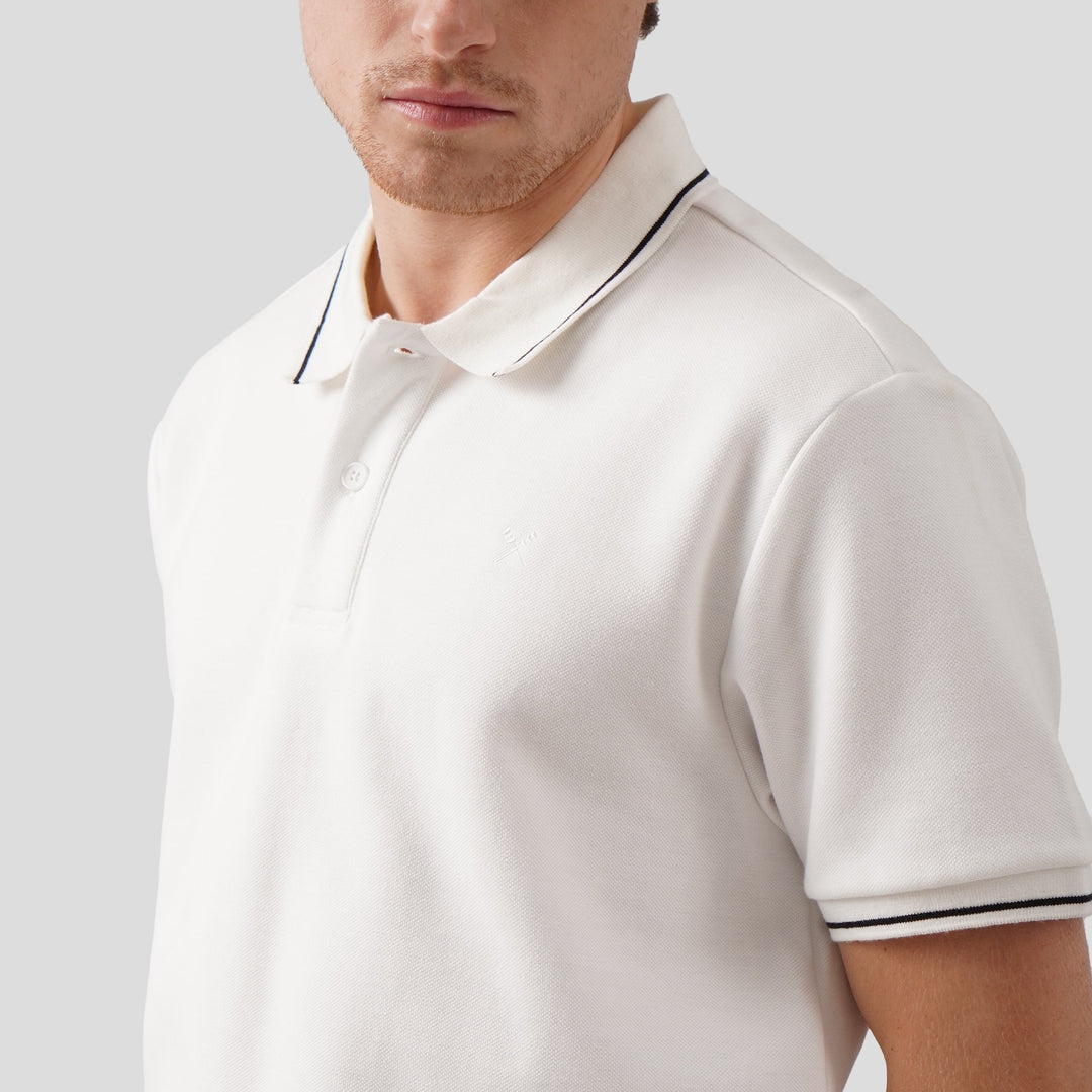Premium Regular Fit Polo Shirt With Contrast Tipping