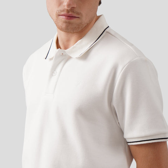 Premium Regular Fit Polo Shirt With Contrast Tipping
