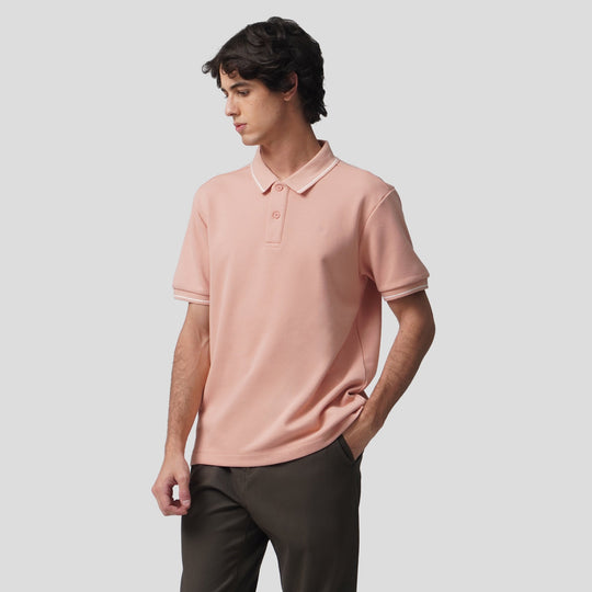 Premium Regular Fit Polo Shirt With Contrast Tipping