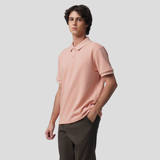 Premium Regular Fit Polo Shirt With Contrast Tipping