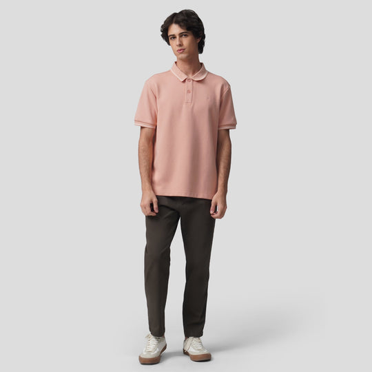 Premium Regular Fit Polo Shirt With Contrast Tipping