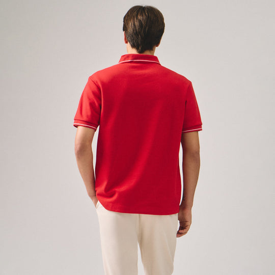 Premium Regular Fit Polo Shirt With Contrast Tipping