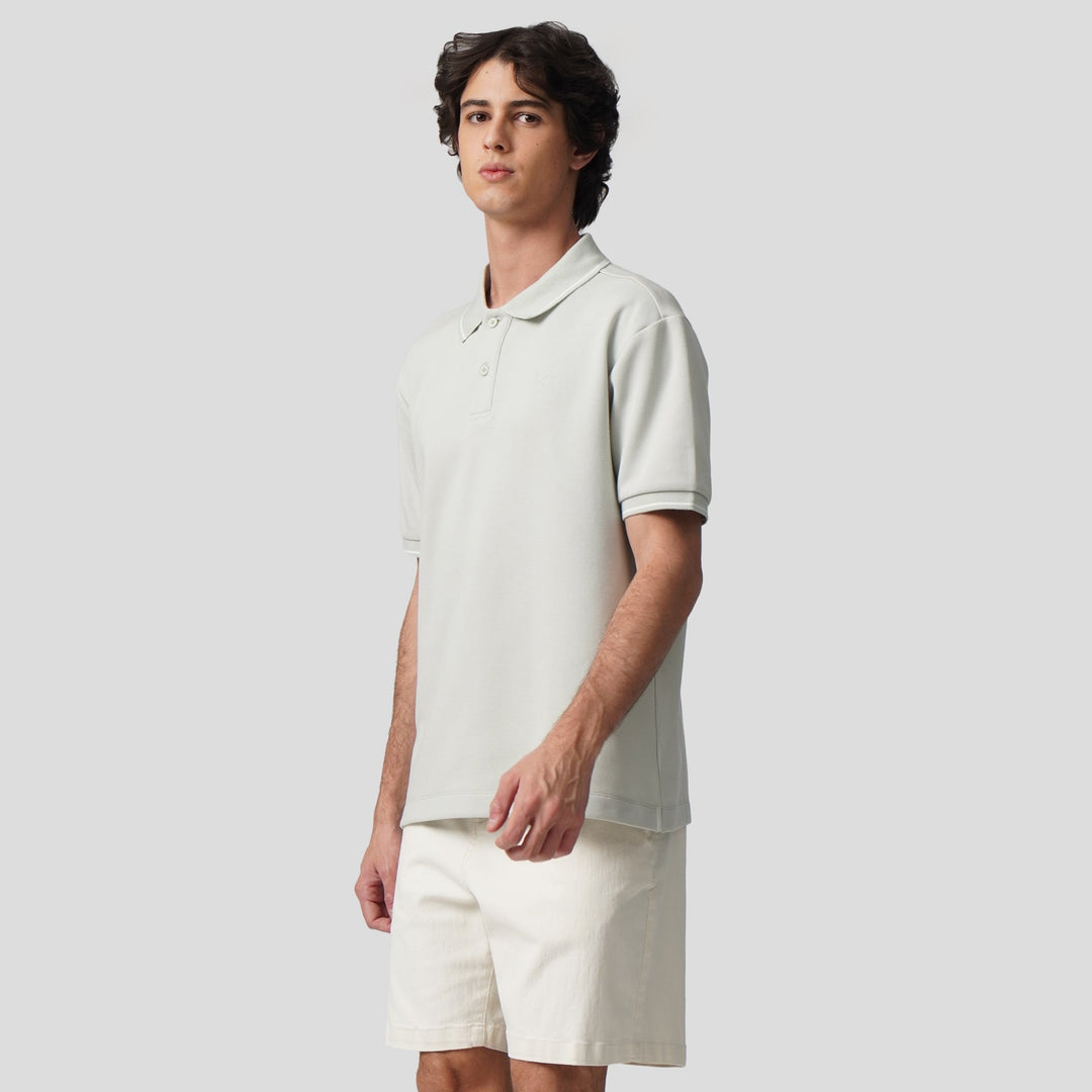 Premium Regular Fit Polo Shirt With Contrast Tipping