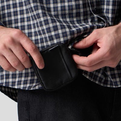Square Coin Purse With Hook