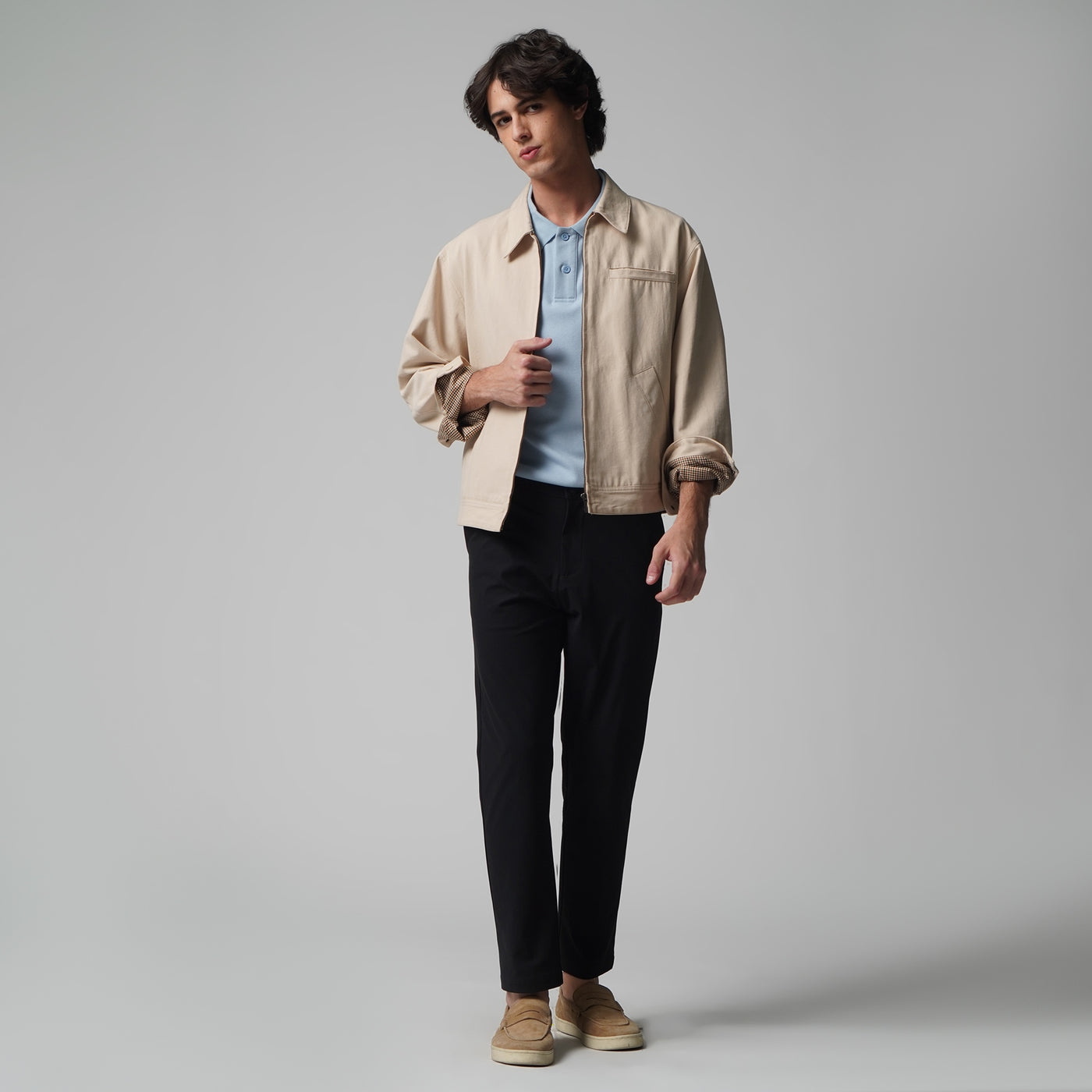Regular Fit Knit Trousers