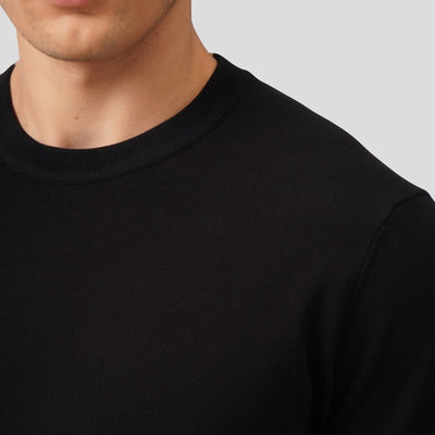 Regular Fit T-Shirt In Flat Knit