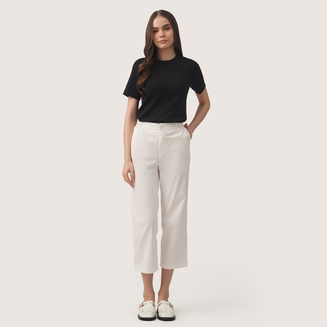 Interlock T-Shirt With Side Slit