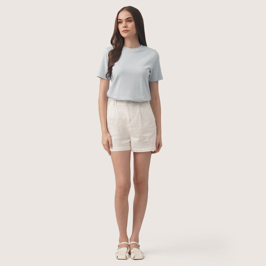 Interlock T-Shirt With Side Slit