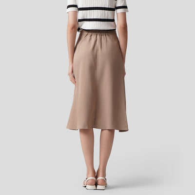 Midi Paneled Skirt