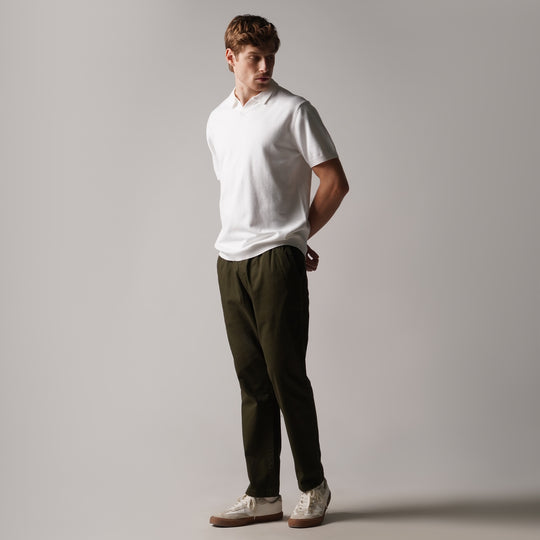 Regular Fit Pull Up Trousers