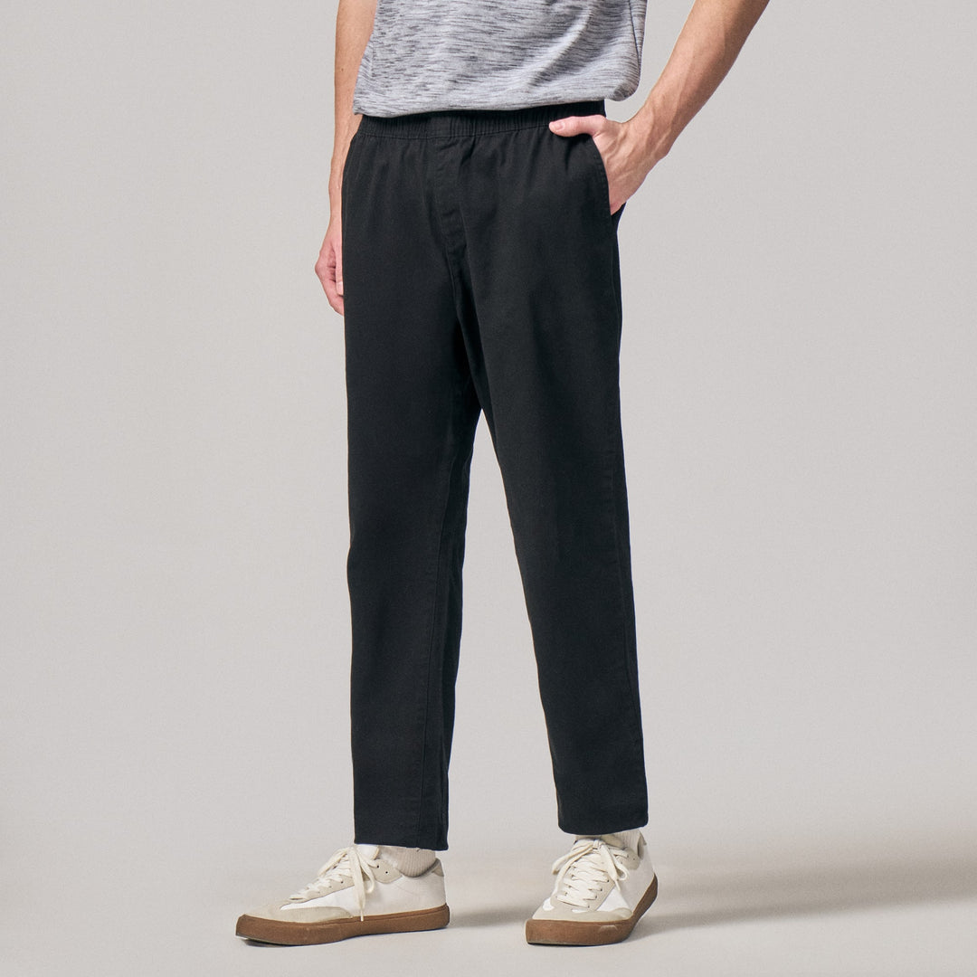 Regular Fit Pull Up Trousers