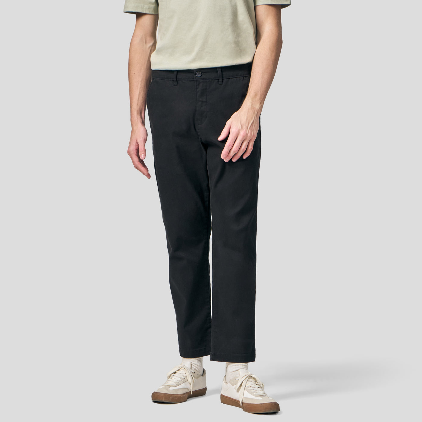 Regular Fit Pull Up Trousers
