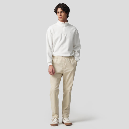 Regular Fit Pull Up Trousers