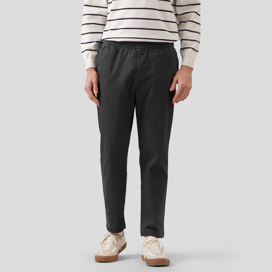 Regular Fit Pull Up Trousers