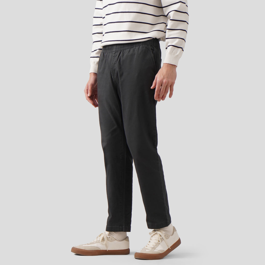 Regular Fit Pull Up Trousers