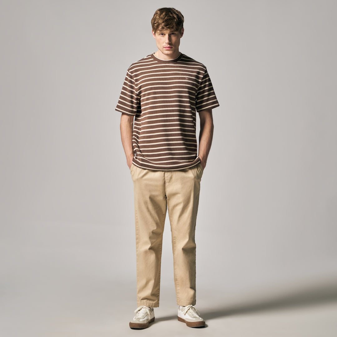 Regular Fit Pull Up Trousers
