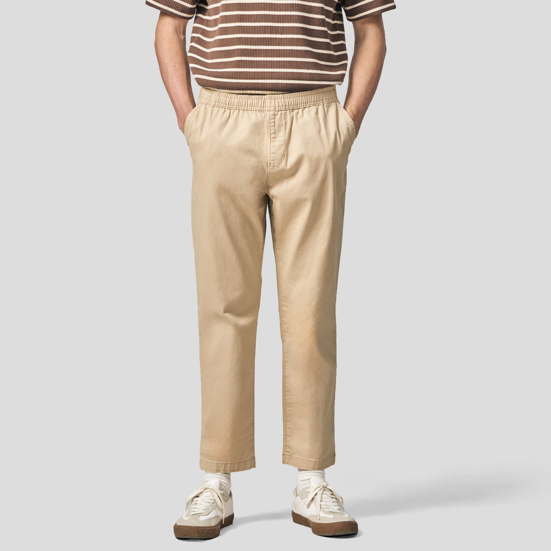 Regular Fit Pull Up Trousers
