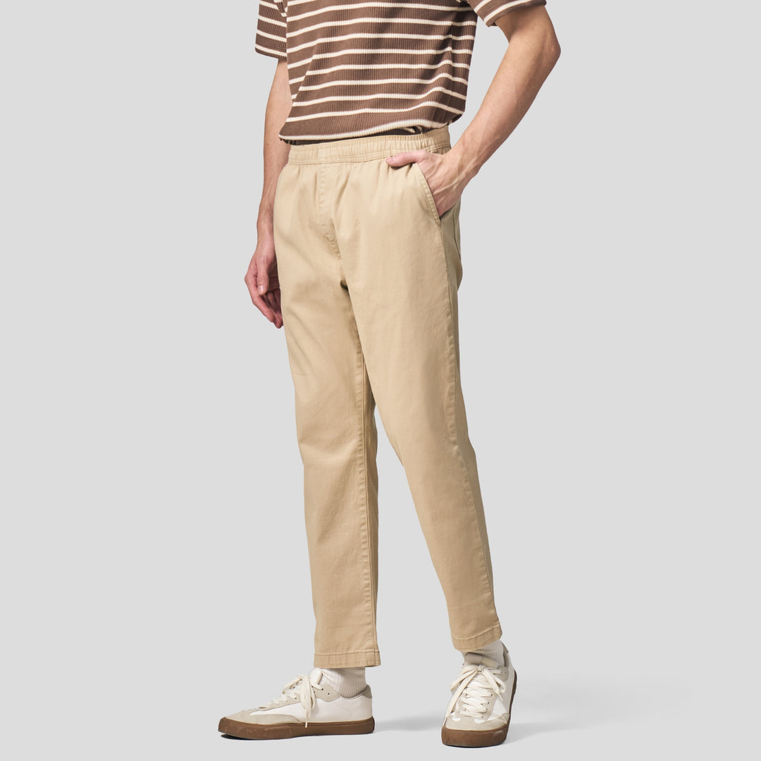 Regular Fit Pull Up Trousers
