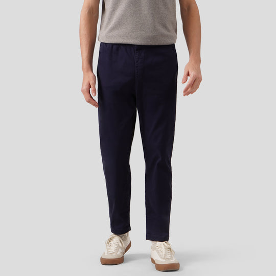 Regular Fit Pull Up Trousers