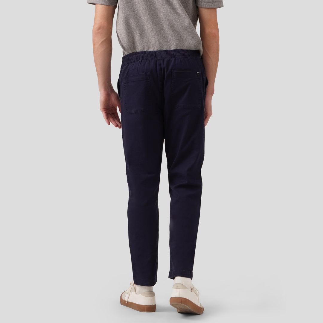 Regular Fit Pull Up Trousers