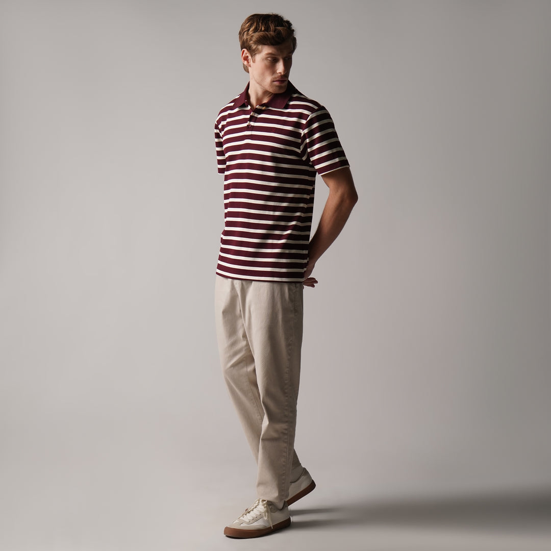 Regular Fit Pull Up Trousers