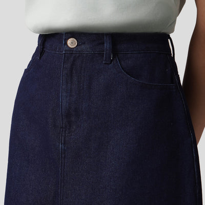 Denim Maxi Skirt