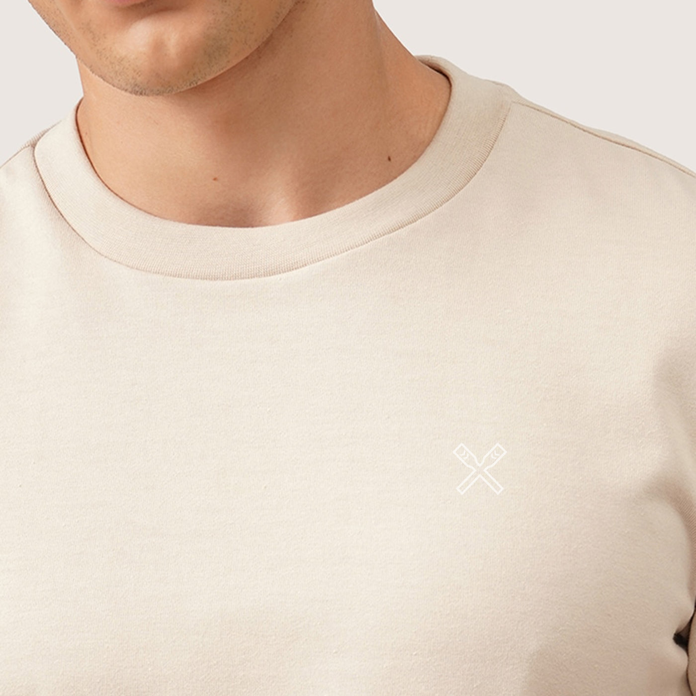 Regular Fit T-Shirt With Oar Embroidery In Interlock