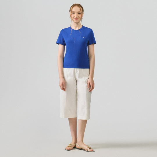 Soft Rib Crew Neck T-Shirt