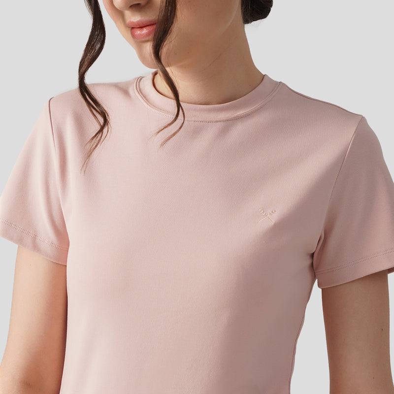 Soft Rib Crew Neck T-Shirt