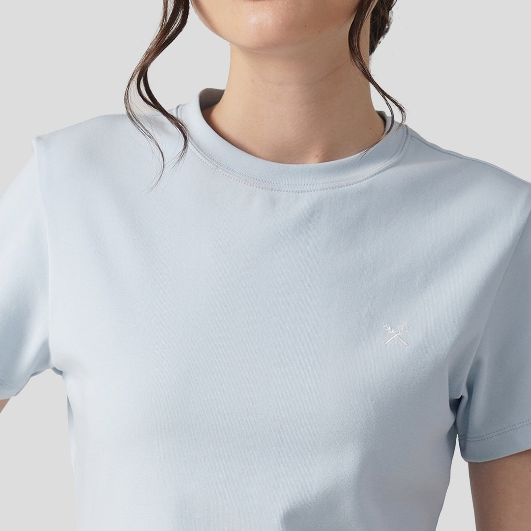 Soft Rib Crew Neck T-Shirt