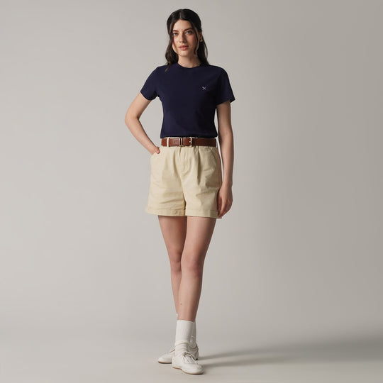 Soft Rib Crew Neck T-Shirt