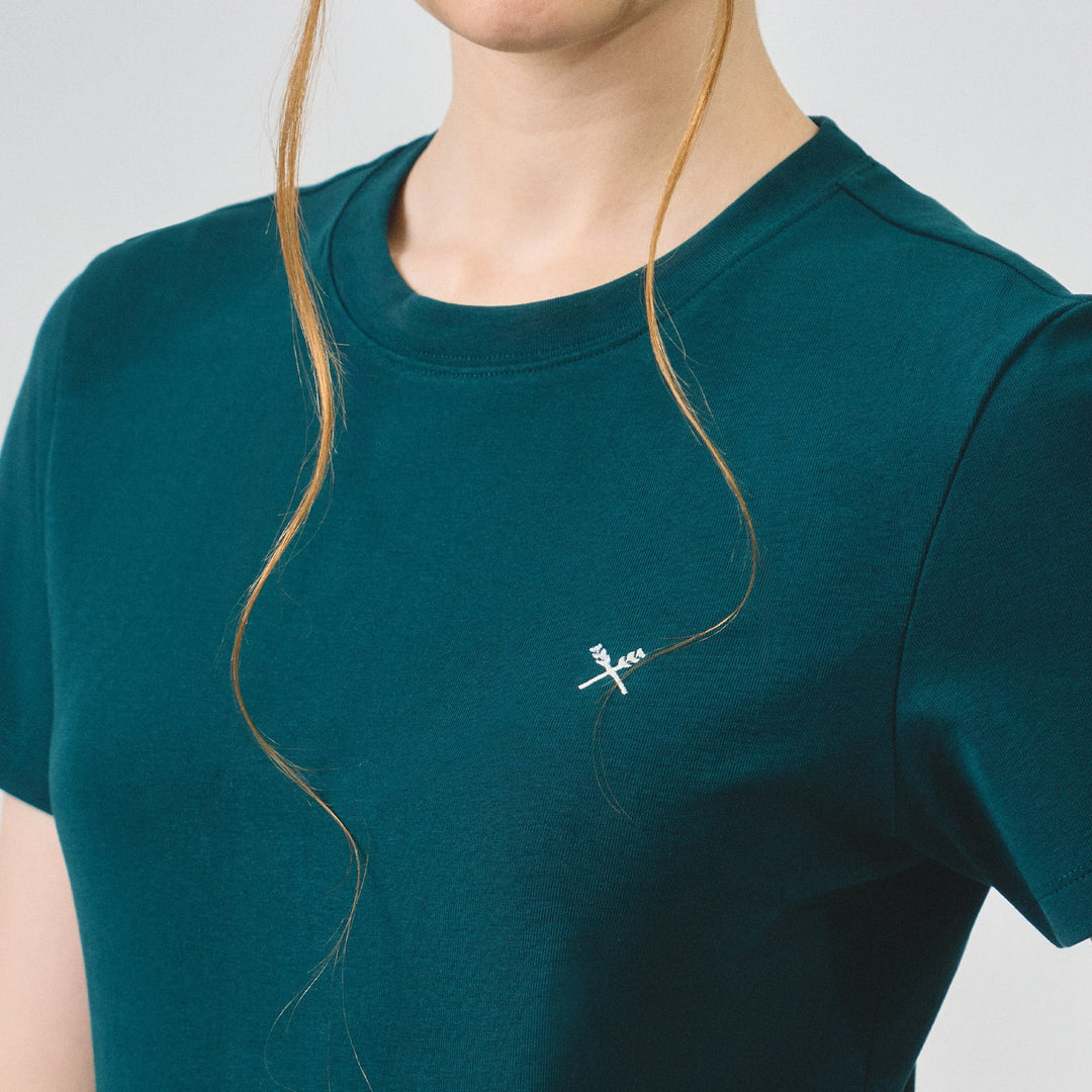 Soft Rib Crew Neck T-Shirt