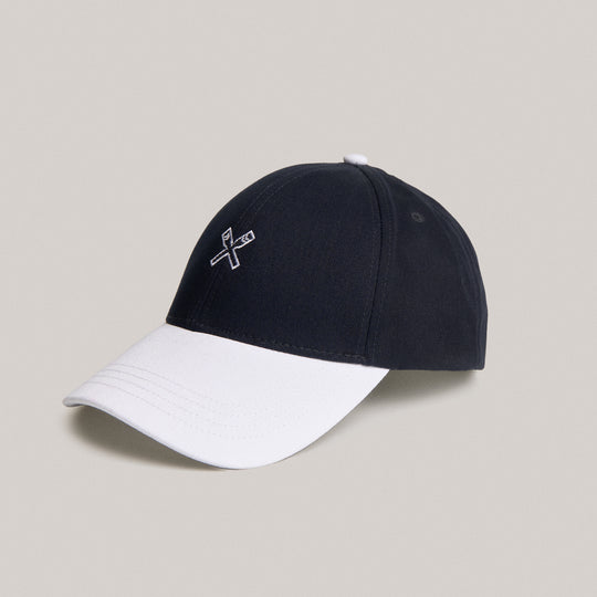 Baseball Cap With Oar Embroidery