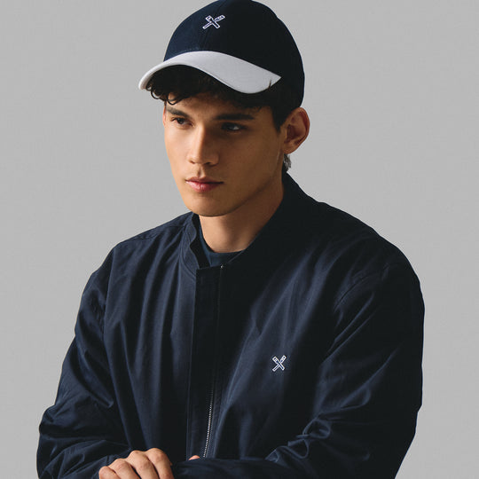 Baseball Cap With Oar Embroidery