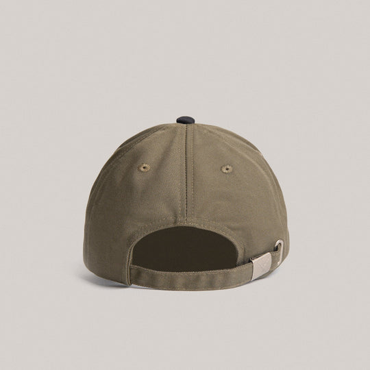 Baseball Cap With Oar Embroidery