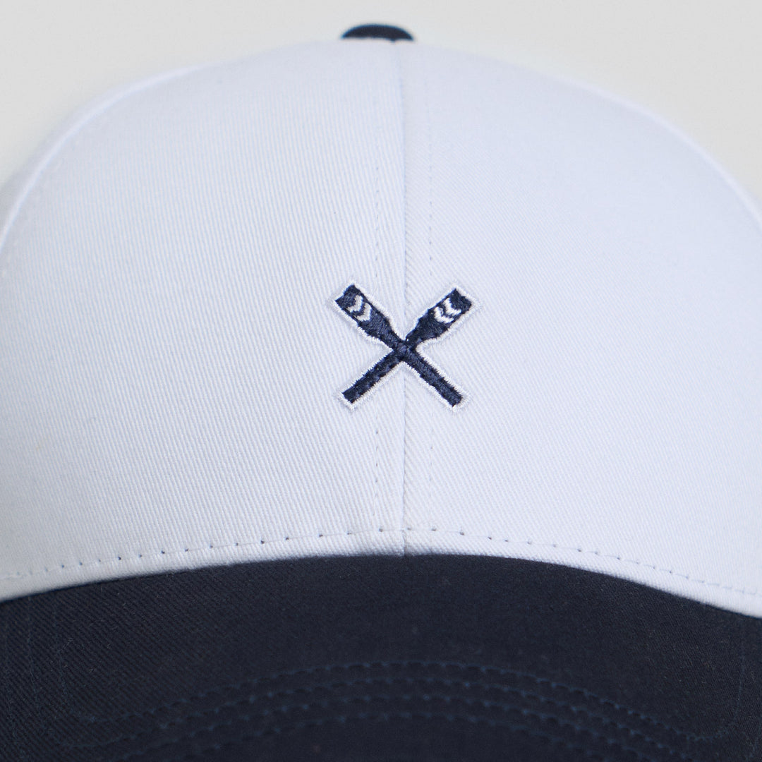 Baseball Cap With Oar Embroidery