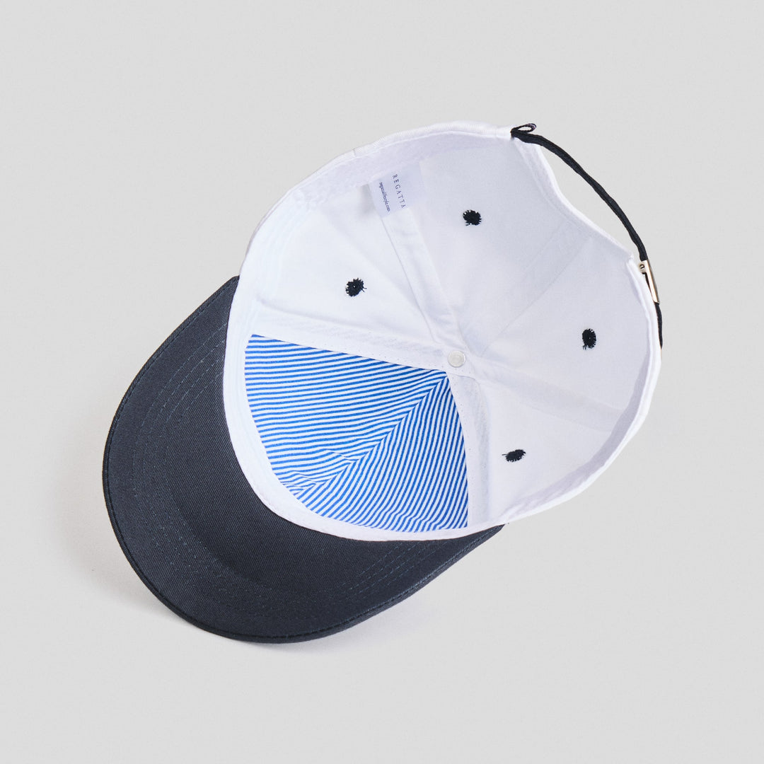 Baseball Cap With Oar Embroidery