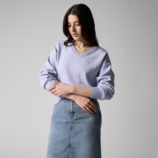 theory luxe Bozz Viola Sweater ミスティグレー theory luxe Bozz Viola Sweater ミスティグレー