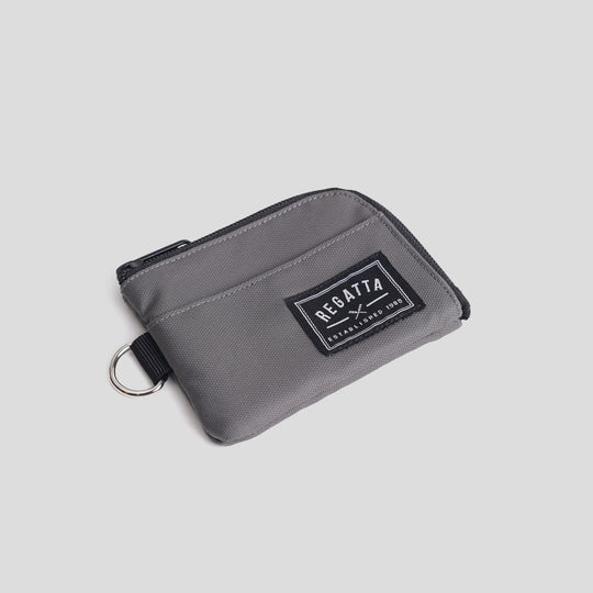 Coin Purse With Woven Label