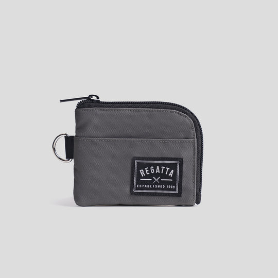 Coin Purse With Woven Label