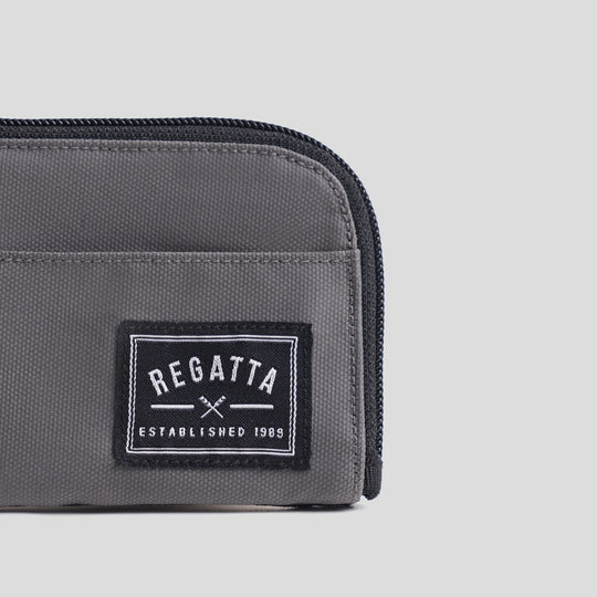 Coin Purse With Woven Label
