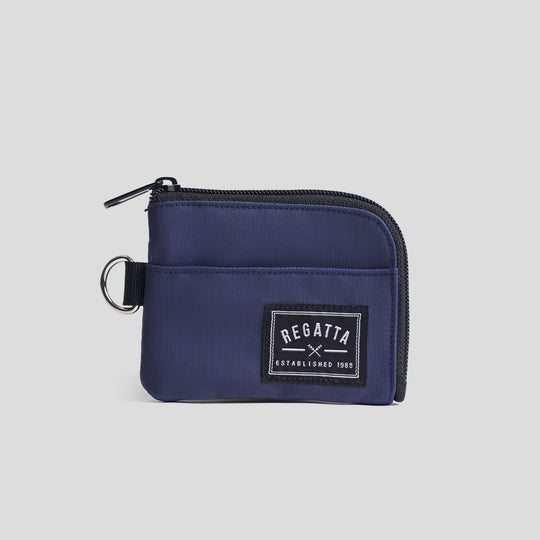 Coin Purse With Woven Label