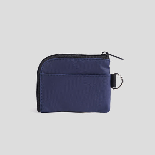 Coin Purse With Woven Label