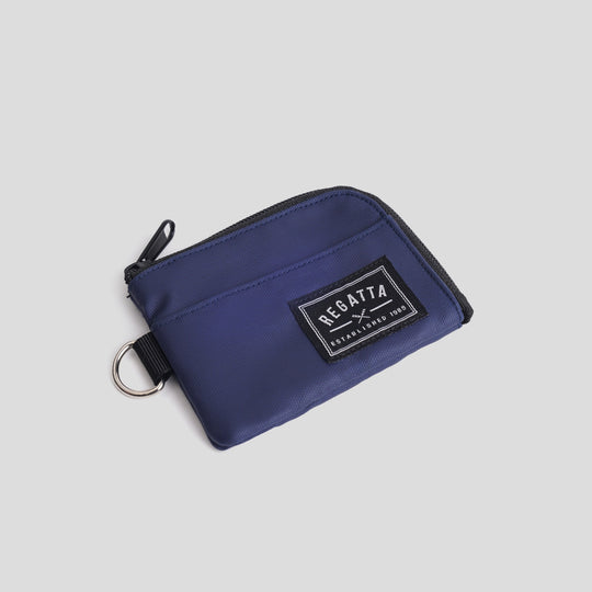 Coin Purse With Woven Label