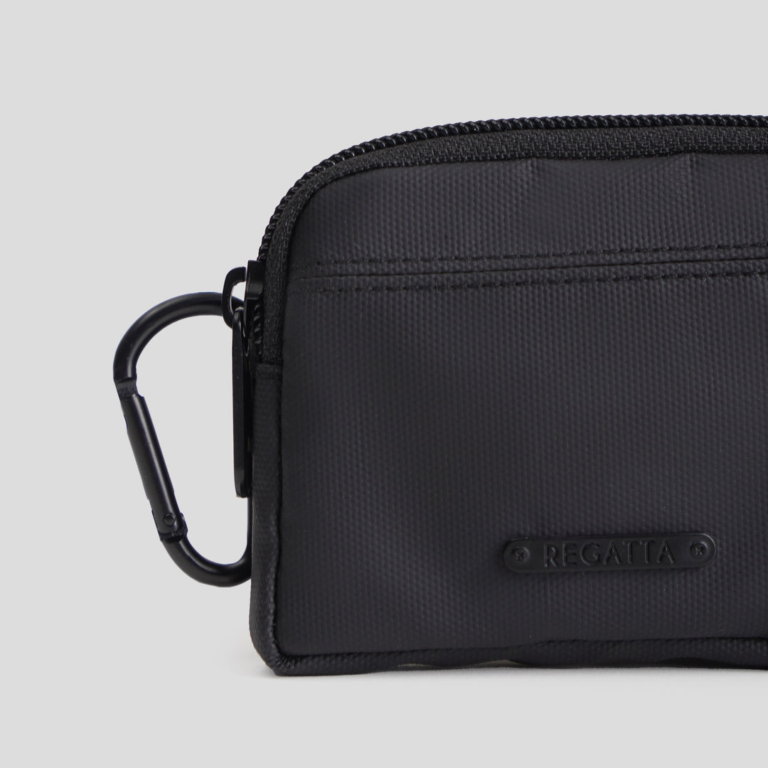 Compact Coin Purse With Carabiner