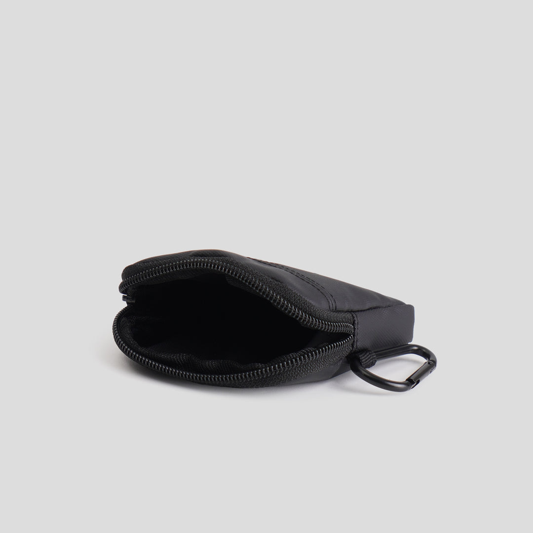 Compact Coin Purse With Carabiner
