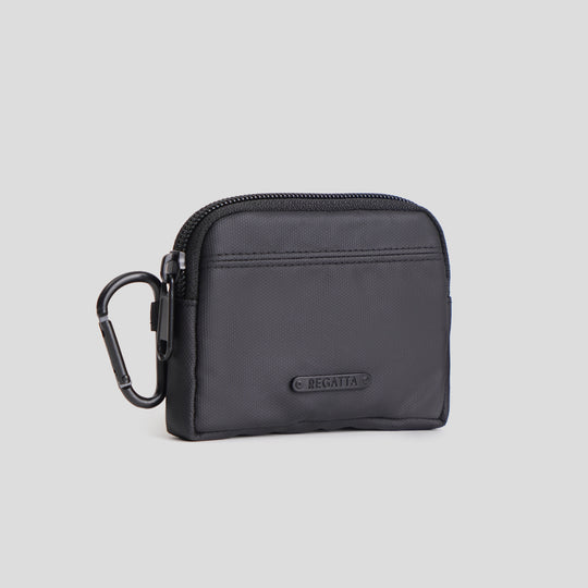 Compact Coin Purse With Carabiner